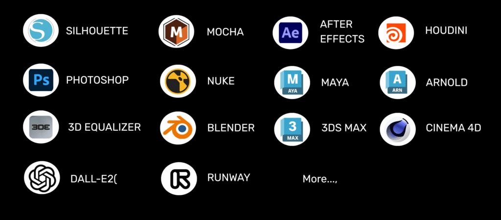 VFX 2D + ADVANCED 3D + COMP + AIML tools