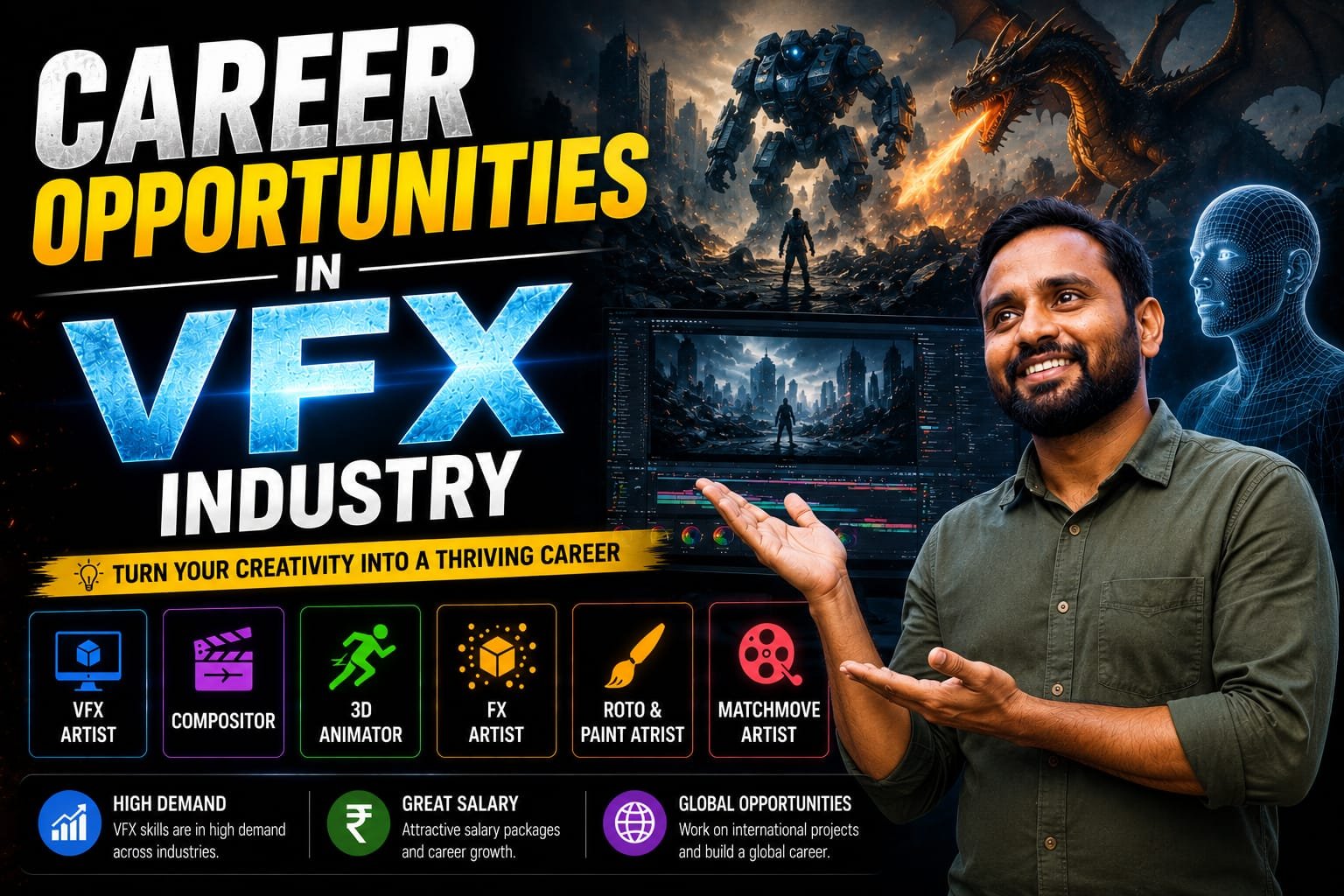 Career Opportunities in VFX Industry